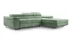 AX LIVING Salbeigrün Cord Couch L Form – Arborio R Produktbild-Vorschau 2