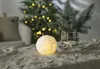 Schneeball-Kerze Snowball Echtwachs Batterie Timer warmweiß Produktbild-Vorschau 2