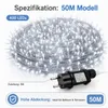 50M 400LEDs 8 modes Chaîne d'éclairage courant, minuterie, Voir les images du produit 2
