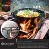 KESSER® Dutch Oven Set in Holzkiste mit Dutch Oven Mit viel Produktbild-Vorschau 3