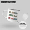 Trendation - Züge Emaille Tasse Geschenk Eisenbahner Produktbild-Vorschau 4