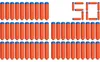Nerf F8639EU4, Uzupełnienie, 8 lat(a), 50 szt., Niebieski, Podgląd zdjęcia produktu 5