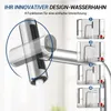 Küchenarmatur Schwarz 360° Wasserhahn Küche Ausziehbar Produktbild-Vorschau 5