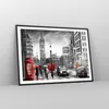 Gerahmtes Poster - Schwarzer Rahmen - London Bus - 100x70 Produktbild-Vorschau 8
