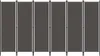 vidaXL 6 pezzi divisorio antracite 300x180 cm - Divisori Anteprima dell’immagine prodotto 2