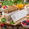 2 x Knäckebrot Dosen im Set Knäckebrotdose Knäckebrotbox Produktbild-Vorschau 3