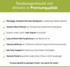 A list of features and benefits for vacuum cleaner bags, presented with checkmarks. Produktbild-Vorschau