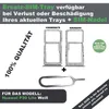 HUAWEI P30 LITE SIM KARTEN HALTER TRAY ADAPTER FACH STECKER Produktbild-Vorschau 2