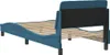 vidaXL Struttura letto con testiera "Dover" blu 90x200 cm Anteprima dell’immagine prodotto 6