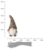 Statuetta da giardino Gnomo 30 cm modello 1 Anteprima dell’immagine prodotto 4
