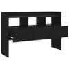 vidaXL Sideboard Schwarz 105x30x70 cm Holzwerkstoff Produktbild-Vorschau 5