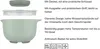 MEPAL 102306031500 Rührschüssel Chef It chalk 3,0 l Anteprima dell’immagine prodotto 4