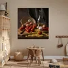 MuchoWow® Poster Schneidebrett - Gemüse - Stillleben - Produktbild-Vorschau 6