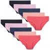 10er Set Mädchen Slips - Punkte - Bunt Produktbild-Vorschau 1