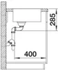 Blanco SOLIS 450-IF drez 440 x 490 mm z nehrdzavejúcej Náhľad obrázku produktu 5