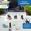 Fauteuil roulant pliable Deux systèmes de freinage Assise Voir les images du produit 6