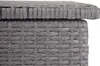 Poly-Rattan Kissenbox HWC-D88, Gartentruhe Auflagenbox Produktbild-Vorschau 3
