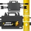 SUNNIVA® 2000W Balkonkraftwerk BIFAZIAL FULLBLACK komplett Produktbild-Vorschau 2