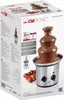 The image shows the packaging of a Clatronic chocolate fountain. Podgląd zdjęcia produktu