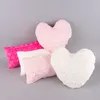 Magma Deko Kissen Fluffy Herzform mit Herzen rosa 40x35cm Produktbild-Vorschau 6