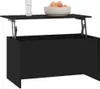 vidaXL Konferenční stolek černý 102x55,5x52,5 cm Materiál Náhled obrázku produktu 7