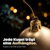 Weihnachtskugeln Set ONBEST Champagner 128-teilig – Produktbild-Vorschau 10