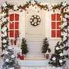 Künstliche Weihnachtsblumen Poinsettia 25 Stück mit Clips Produktbild-Vorschau 4