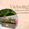 2er Set Blumenkasten Balkongeländer Balkon Blumenkasten Produktbild-Vorschau 5