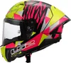 LS2 Integralhelm FF805 Thunder Carbon GP Aero XL Gelb / Rot Produktbild-Vorschau 8