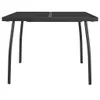 vidaXL Gartentisch Anthrazit 100x100x72 cm Stahlgitter Produktbild-Vorschau 3