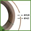 Fil de tension - Fil revêtu - Marron - 50 M - Ø 4,1 Mm - Voir les images du produit 3