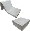 A folded mattress and a unfolded mattress on a white background. Náhled obrázku produktu