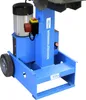 A close-up, studio shot of a blue log splitter. Náhled obrázku produktu