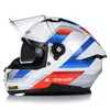 LS2 FF808 Stream II Vintage Helm, weiß/blau/rot, M (57/58) Produktbild-Vorschau 11