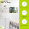 ARTland Wandbild, selbstklebend Hortensien am See Größe: Produktbild-Vorschau 2