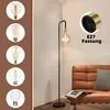 ZMH czarna lampa podłogowa vintage lampa podłogowa - retro Podgląd zdjęcia produktu 2