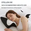 Nackenkissen aus Memory-Schaum, 2-in-1 ergonomisches Produktbild-Vorschau 5