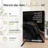 PlanWise Marbel Buchkalender 2027 A5 Flex-Hardcover - 1 Produktbild-Vorschau 2