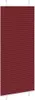 vidaXL Plissé Bordeaux rouge 95x200 cm Largeur du tissu Voir les images du produit 3