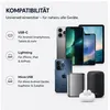 3in1 Ladekabel Set USB-C Lightning Micro-USB 3er Pack 1,2m, Produktbild-Vorschau 5