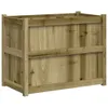 vidaXL Bac à plantes 90x50x70 cm Bois de pin imprégné Voir les images du produit 1