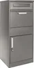 Balíkový box Wiltec šedý 500 x 370 x 1120 mm, domácí Náhled obrázku produktu 1