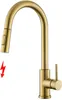 Niederdruck Armatur Küche Gold, Niederdruck Wasserhahn Produktbild-Vorschau 1