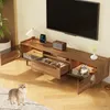 TV-kast met LED-verlichting en een kattenluik, TV-kast met Productafbeelding-voorbeeld 2