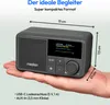 MEDION S66822 Tragbares Mini DAB+ Radio mit Bluetooth (Akku Produktbild-Vorschau 8