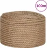 vidaXL Corde 100% Jute 10 mm 100 m Voir les images du produit 7