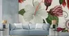 Muralo XXL Selbstklebende FOTOTAPETE Wei§e HIBISKUS Blumen Produktbild-Vorschau 4