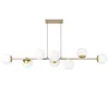 MasterLED Pendelleuchte 8-flammig E27 Beige Gold für Produktbild-Vorschau 1