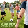 Tatuaggi temporanei a tema calcio, 10 fogli, adesivi Anteprima dell’immagine prodotto 2
