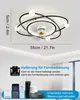 RRBEST Leise Deckenventilator mit Beleuchtung Kompatibel Produktbild-Vorschau 2